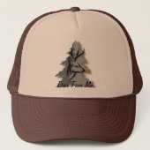 Deer Angar me Funny Natuur Trucker Pet (Voorkant)
