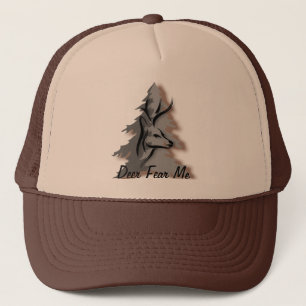 Deer Angar me Funny Natuur Trucker Pet
