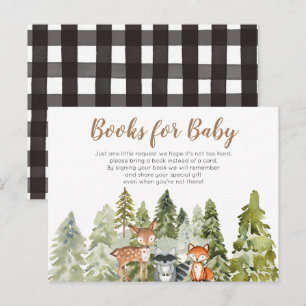 Deer animal avontuur Camper Books voor Baby Briefkaart