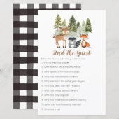 Deer animal avventure Woodland vindt het gastspel (Voorkant / Achterkant)