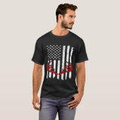 Deer Antler Bow Hunt 2020 Tee Whitetail Hunter Ame T-shirt (Voorkant volledig)