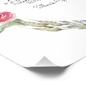 Deer Antler Diaper Raffle Sign Foto Afdruk (Hoek)