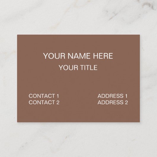 Deer Antler Funny Outdoor Visitekaartje (Achterkant)