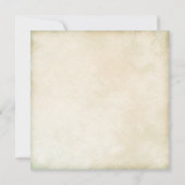 Deer Antler Southwestern Wedding Kaart (Achterkant)