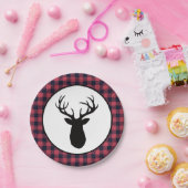 Deer Antler Wilderness Mountain Papieren Bordje (Feest)