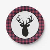 Deer Antler Wilderness Mountain Papieren Bordje (Voorkant)