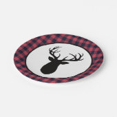 Deer Antler Wilderness Mountain Papieren Bordje (Gekanteld)