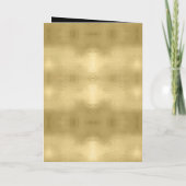 Deer Antlers Arrows Kerstgoud ID861 Feestdagen Kaart (Achterkant)