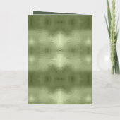 Deer Antlers Arrows kerstgroen ID861 Feestdagen Kaart (Achterkant)