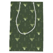 Deer Antlers Arrows kerstpatroon V2 Gr ID861 Medium Cadeauzakje (Achterkant)