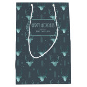 Deer Antlers Arrows kerstpatroon V2 Tl ID861 Medium Cadeauzakje (Voorkant)