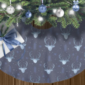 Deer Antlers Arrows kerstpatroonblauw ID861 Kerstboom Rok