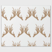 Deer Antlers Cadeaupapier (Vlak)