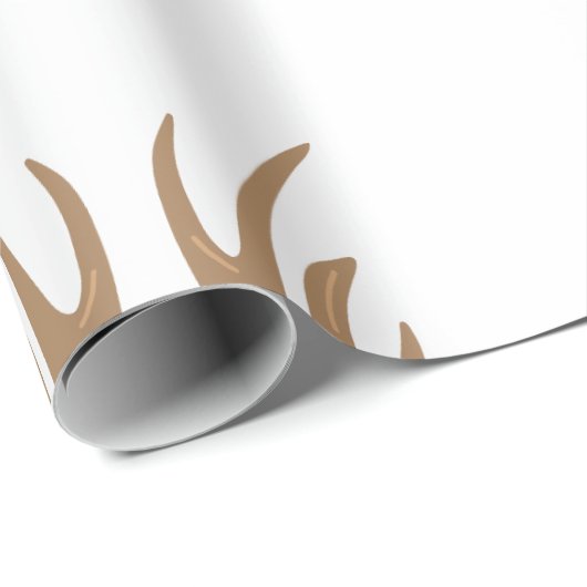 Deer Antlers Cadeaupapier (Rol Hoek)