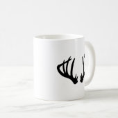Deer Antlers Coffee Mok (Voorkant rechts)