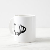 Deer Antlers Coffee Mok (Voorkant links)