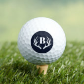 Deer Antlers Golf Balls Golfballen (Insitu Shirt)