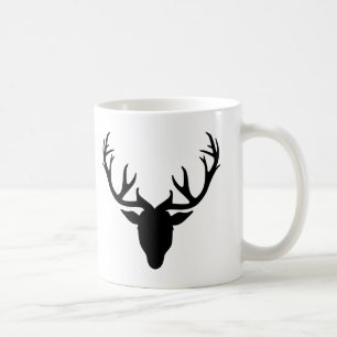 Deer antlers koffiemok
