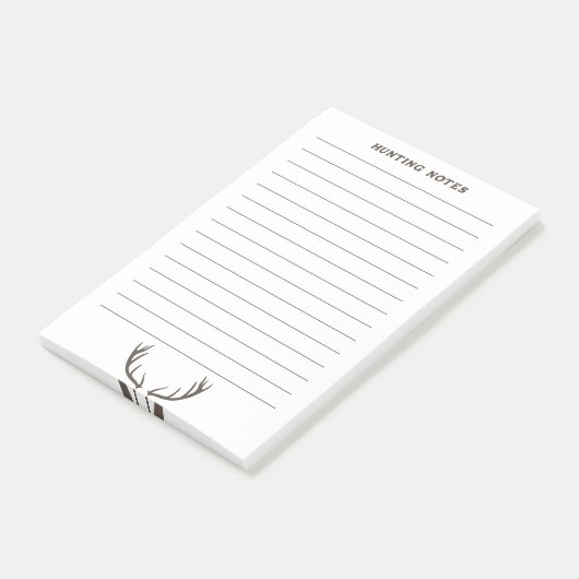 Deer Antlers Post-it® Notes (Schuin)
