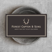 Deer Antlers Visitekaartje