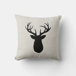 Deer Antlers Wilderness Cabin Sierkussen