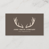 Deer Antlers & Wilderness Visitekaartje (Voorkant)