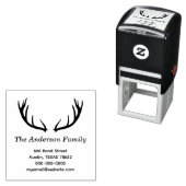 Deer Antlers Zelfinktende Stempel (In situ)