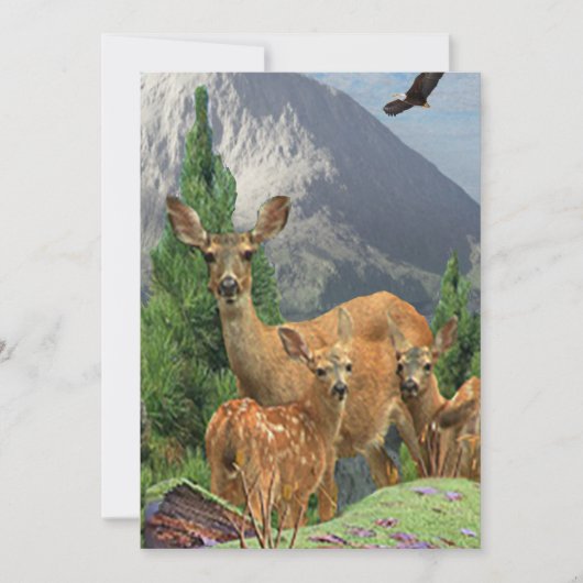 Deer ARt Kaart (Voorkant)