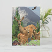 Deer ARt Kaart (Staand voorkant)