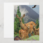Deer ARt Kaart (Voorkant / Achterkant)