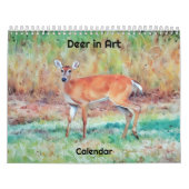 Deer Art Kalender (Hoes)