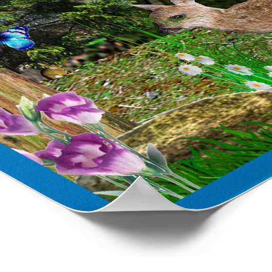 Deer art poster (Hoek)