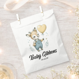 Deer Baby shower Bedankzakje