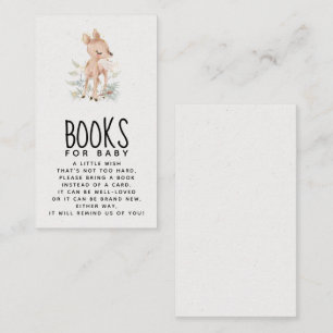 Deer Baby shower Books for Baby Enclosure Kaart