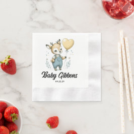 Deer Baby shower Servet