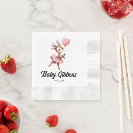 Deer Baby shower Servet