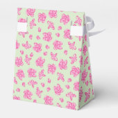 Deer Baby shower Woodland Fawn Pink Bedankdoosjes (Achterkant)