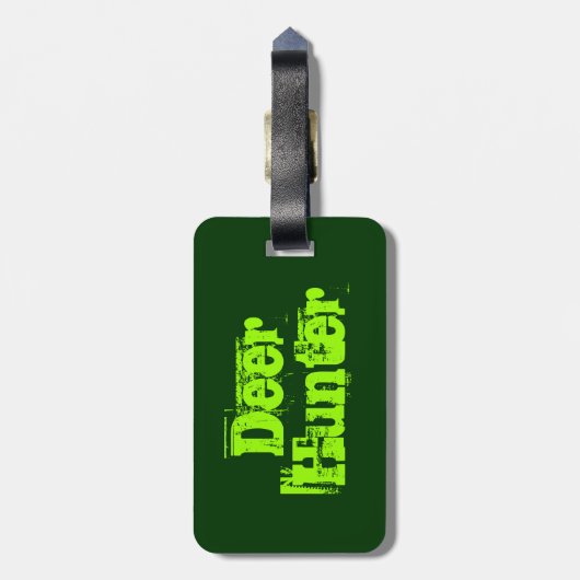 Deer Bagagelabel (Achterkant verticaal)