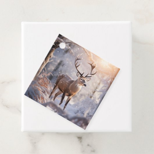 Deer Bedankjes Labels (In situ)