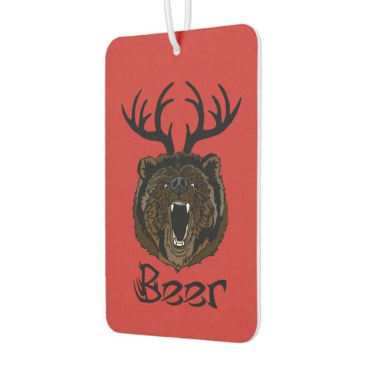 Deer + Beer = bier Luchtverfrisser (Links)