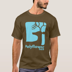 Deer Beer Blue - Polyflower 2009 T-shirt