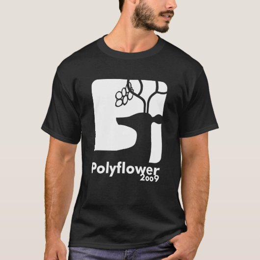 Deer Beer White - Polyflower 2009 T-shirt (Voorkant)