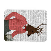 Deer bij de balk magneet (Horizontaal)