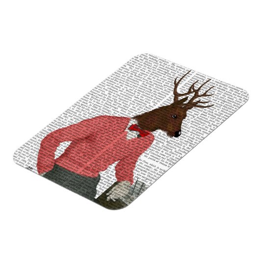 Deer bij de balk magneet (Linkerzijde)