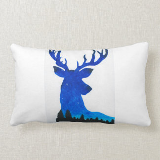 Deer bij Night Pillow Kussen