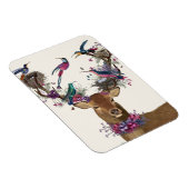 Deer Birdkeeper, Tropische vogelnesten Magneet (Rechterzijde)