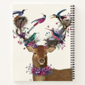 Deer Birdkeeper, Tropische vogelnesten Notitieboek (Achterkant)