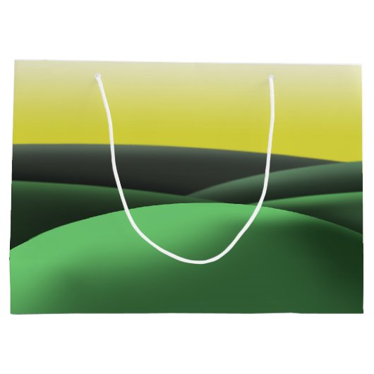 Deer Birthday Large Cadeautasje (Achterkant)