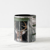 Deer Blind Tweekleurige Koffiemok (Center)