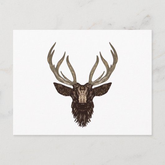 Deer Briefkaart (Voorkant)